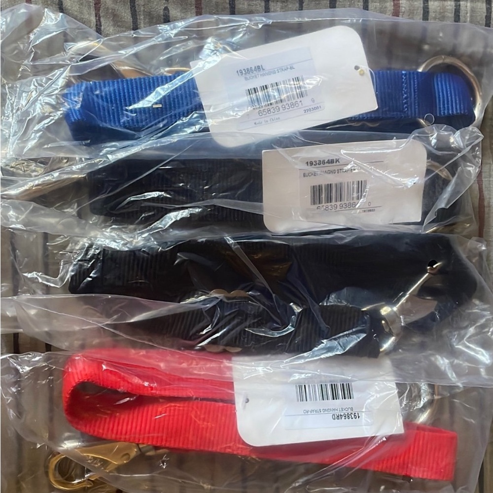 4 Bucket Straps
